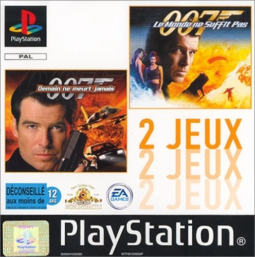 007 : Demain Ne Meurt Jamais + Le Monde Ne Suffit Pas - PlayStation
