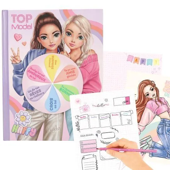 TOP MODEL LIVRE DE COLORIAGE D’HUMEUR AVEC LUMIERE – V. FRANCAISE