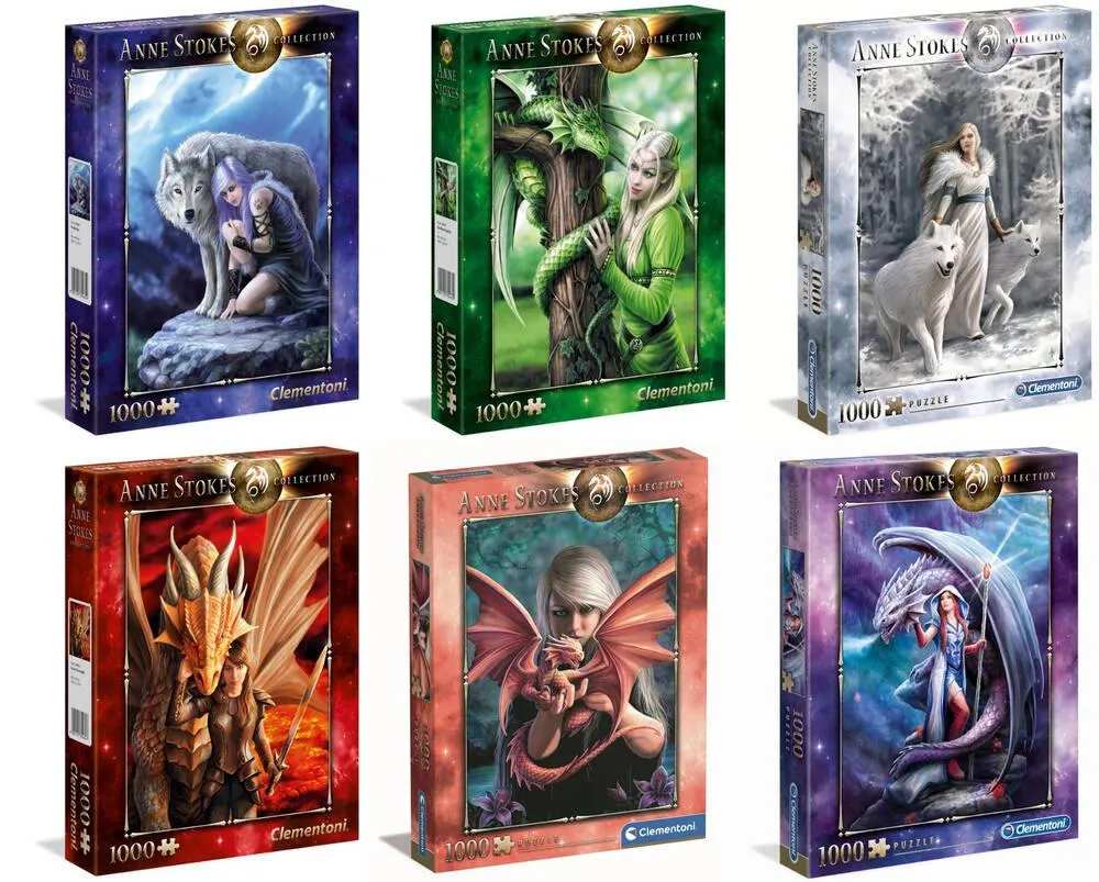 ANNE STOKES - PUZZLE  1000 PIECES