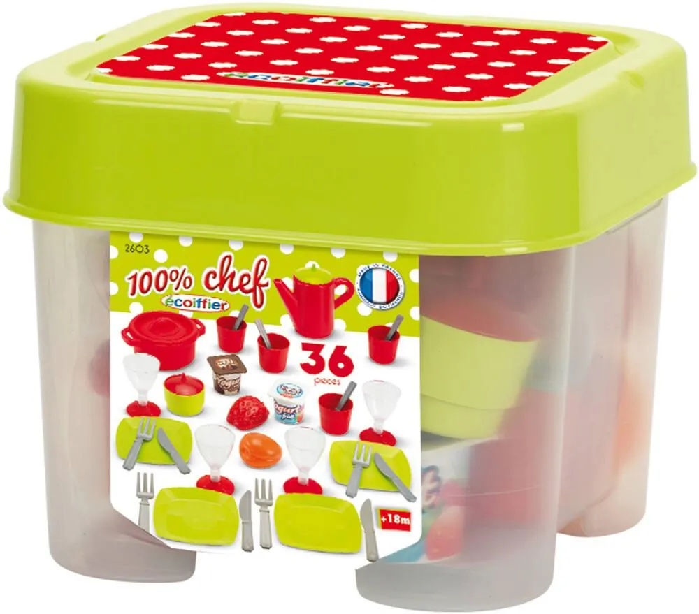 100 % CHEF - COFFRET DINETTE