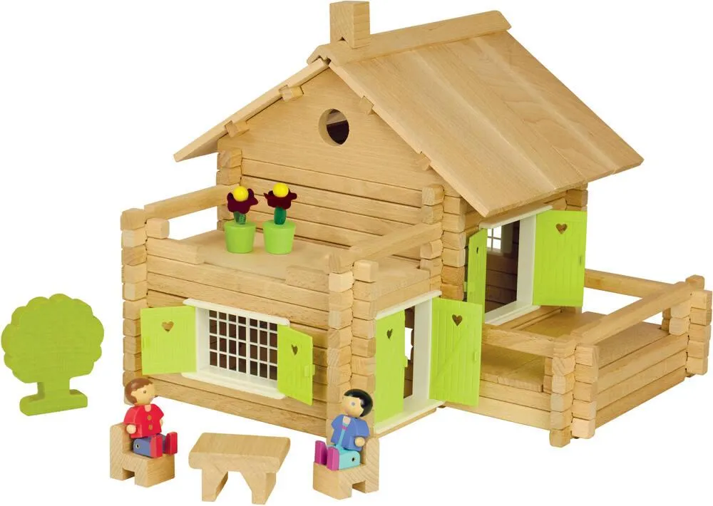 MAISON EN RONDINS - 175 PIECES