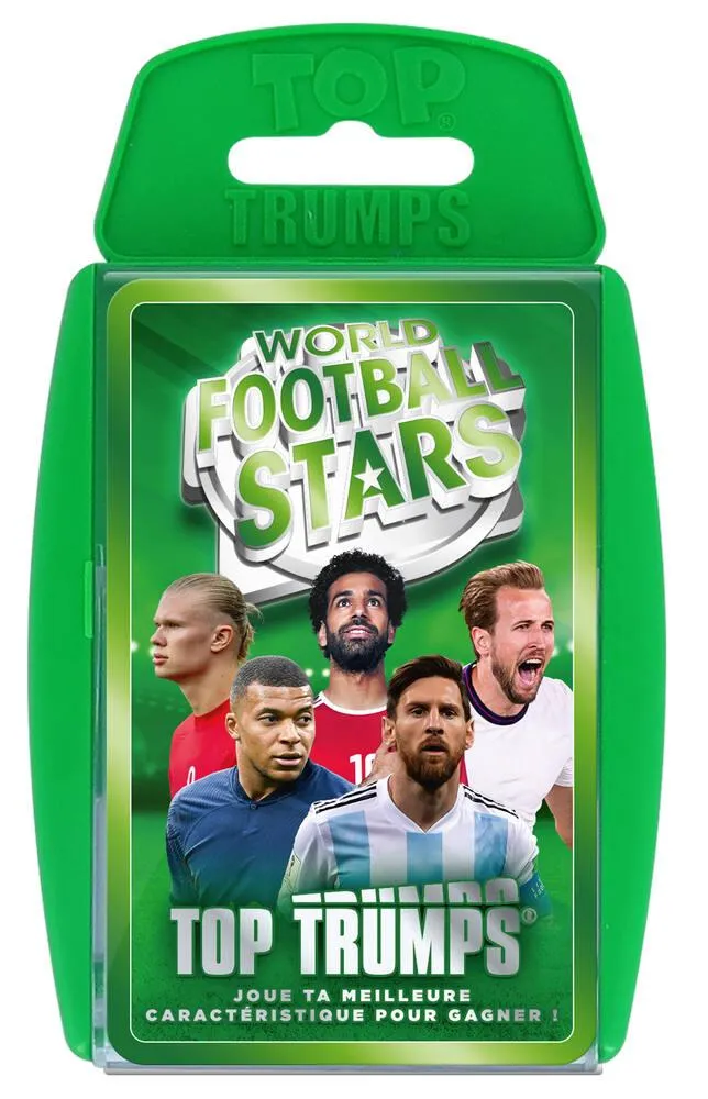 TOP TRUMPS WORLD FOOTBALL STAR
