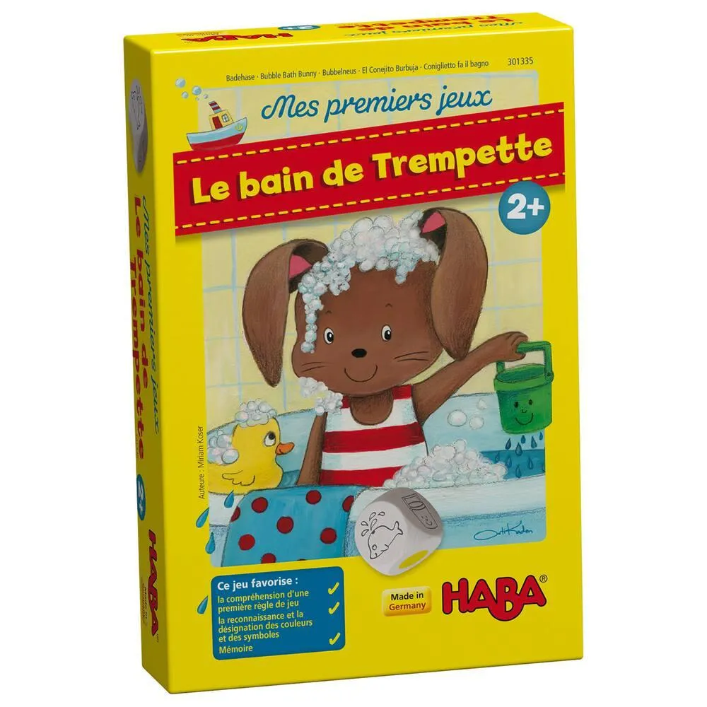 MES PREMIERS JEUX - LE BAIN DE TREMPETTE