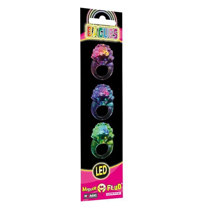MASTER FLUO - BAGUE LUMINEUSE CLIGNOTANTE