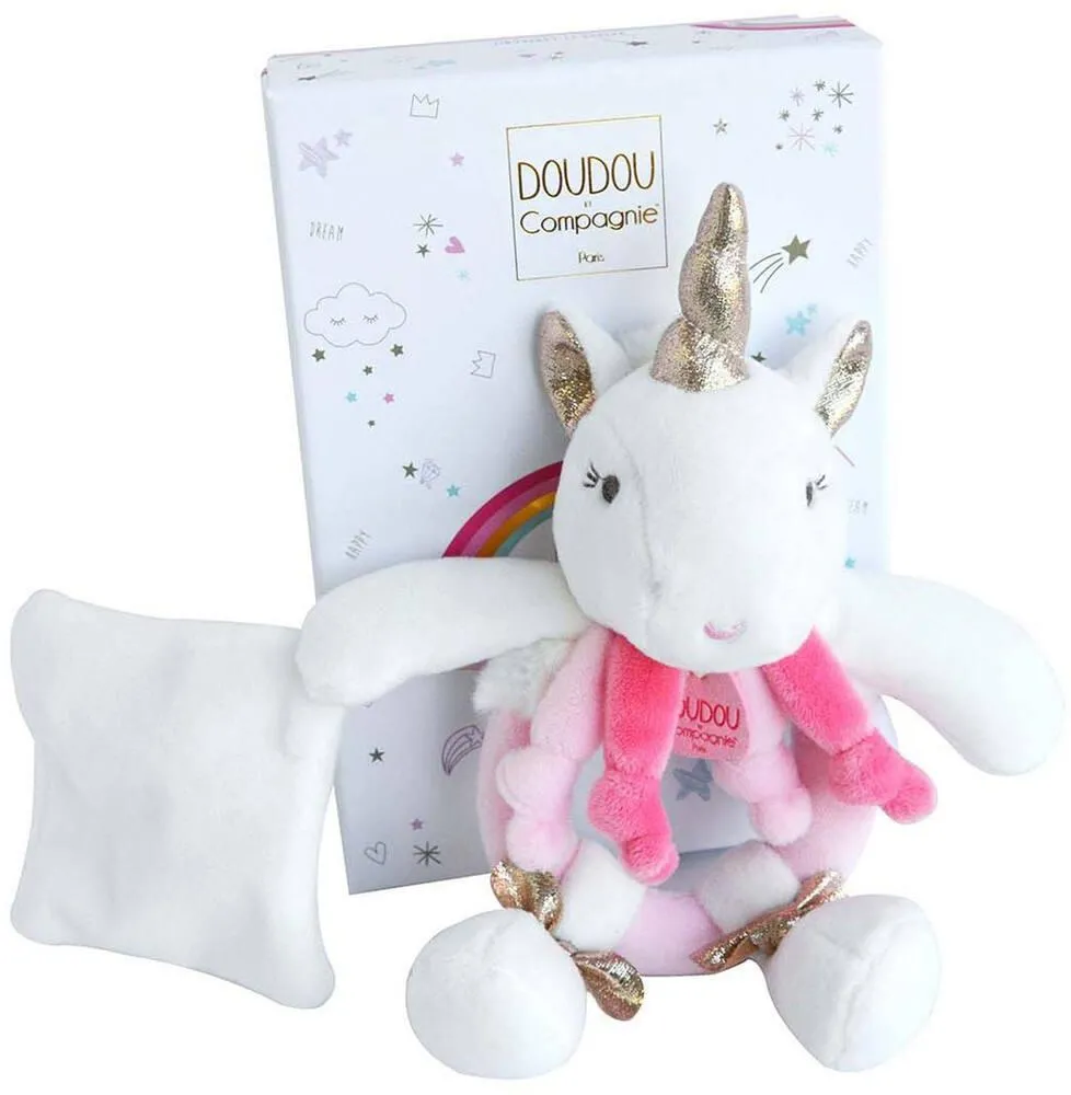 HOCHET AVEC DOUDOU - LUCIE LA LICORNE