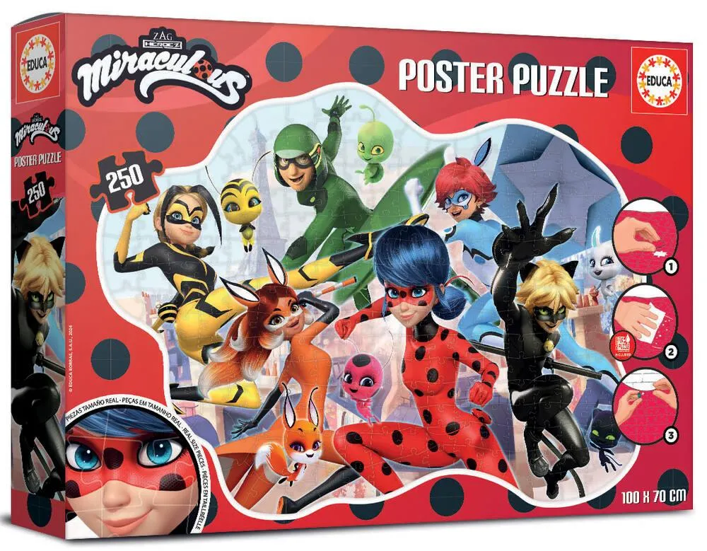 LADYBUG -250 POSTER PUZZLE
