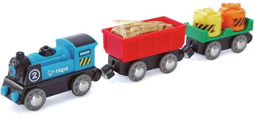 TRAIN DE MARCHANDISES A PILES