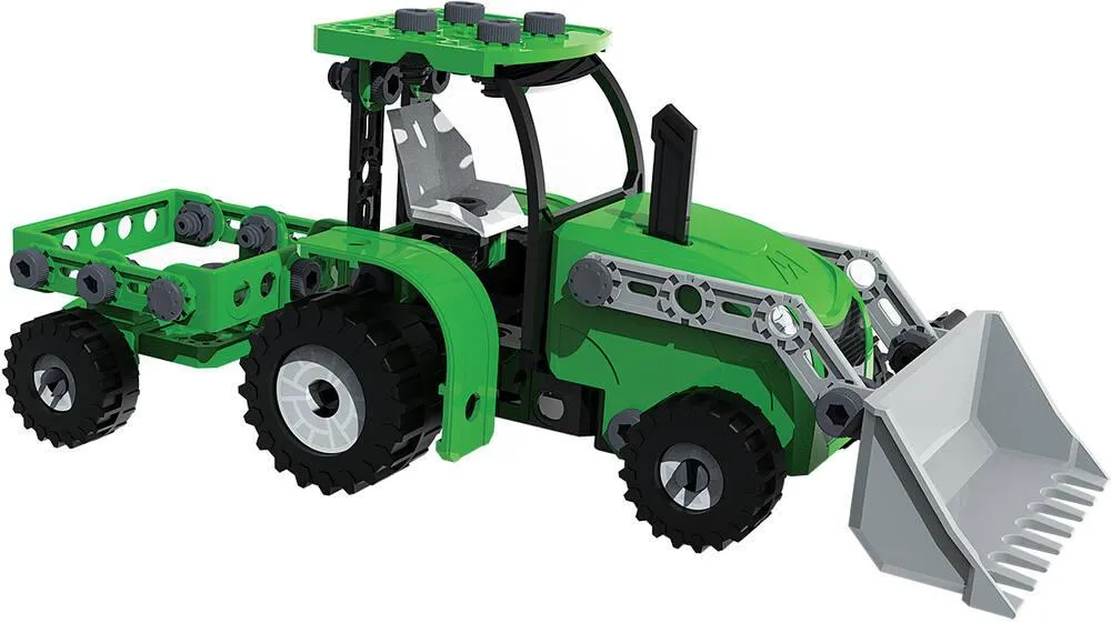 TRACTEUR PELLETEUSE MECCANO JUNIOR