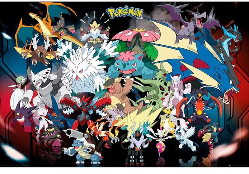 POKEMON - POSTER MAXI 91,5X61 - MEGA EVOLUTION