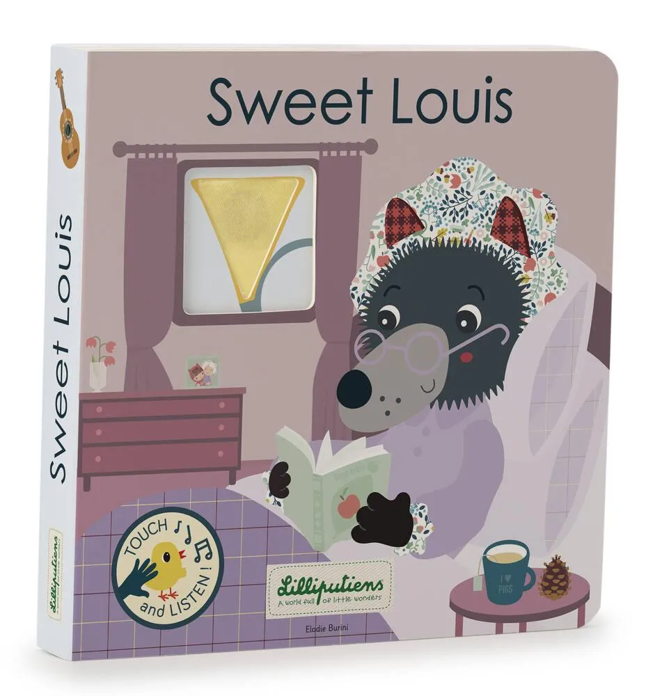 SWEET LOUIS - LIVRE TACTILE ET SONORE