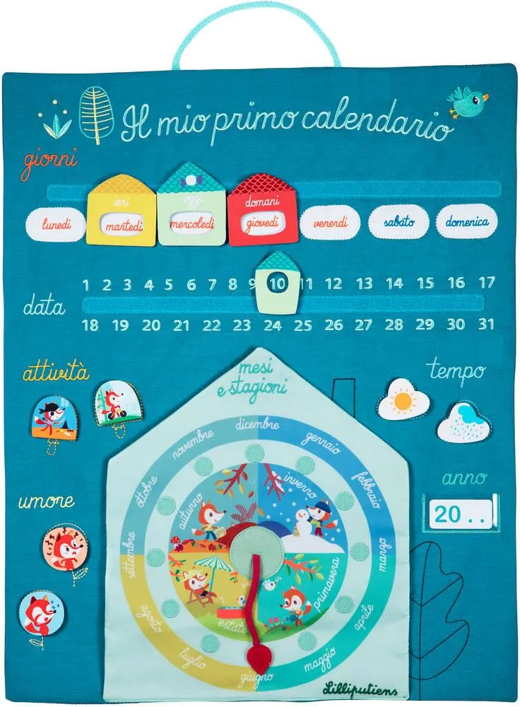 CALENDRIER AU FIL DU TEMPS - ITALIEN