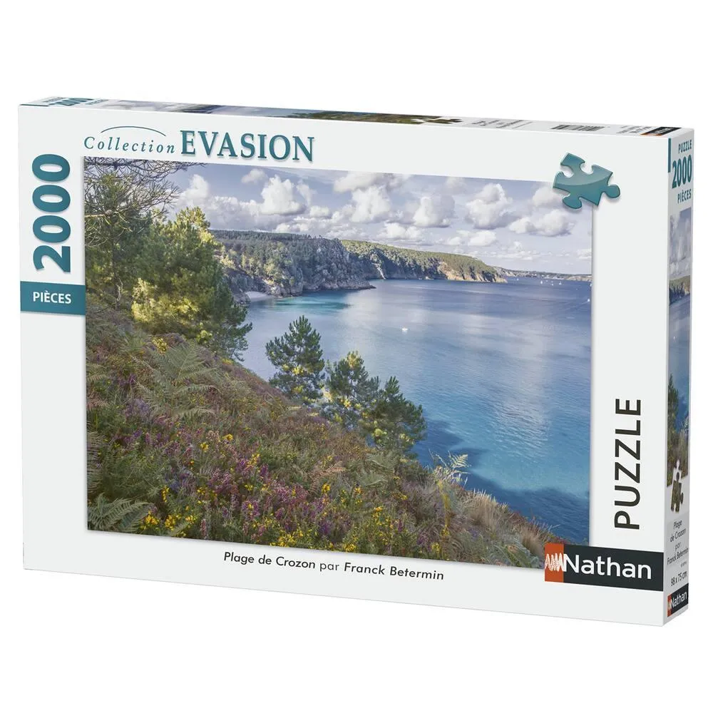 PUZZLE 2000 PIECES PLAGE DE CROZON
