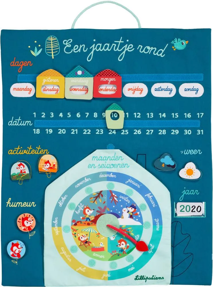 CALENDRIER AU FIL DU TEMPS - NEERLANDAIS