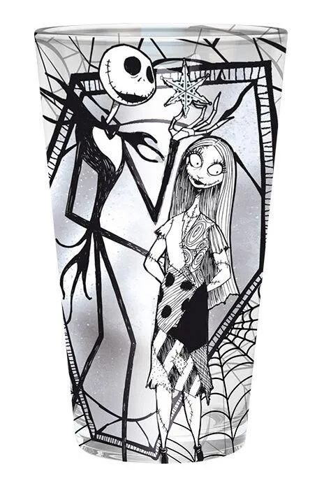 NIGHTMARE BEFORE XMAS - VERRE XXL - 400 ML - JACK ET SALLY