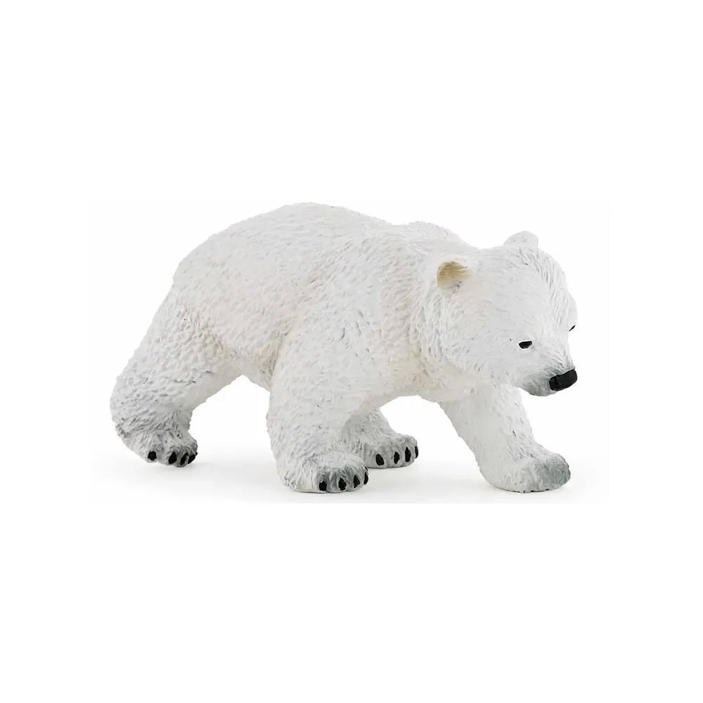FIGURINE BEBE OURS POLAIRE MARCHANT