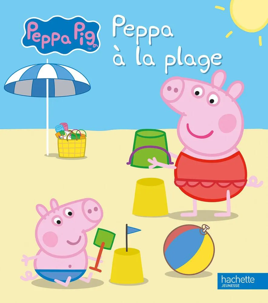 PEPPA PIG - LIVRE - PEPPA A LA PLAGE