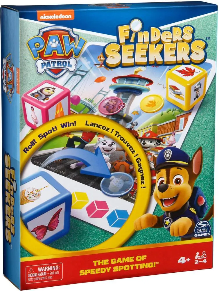 PAT'PATROUILLE - FINDERS SEEKERS JEU DE RAPIDITE VISUELLE