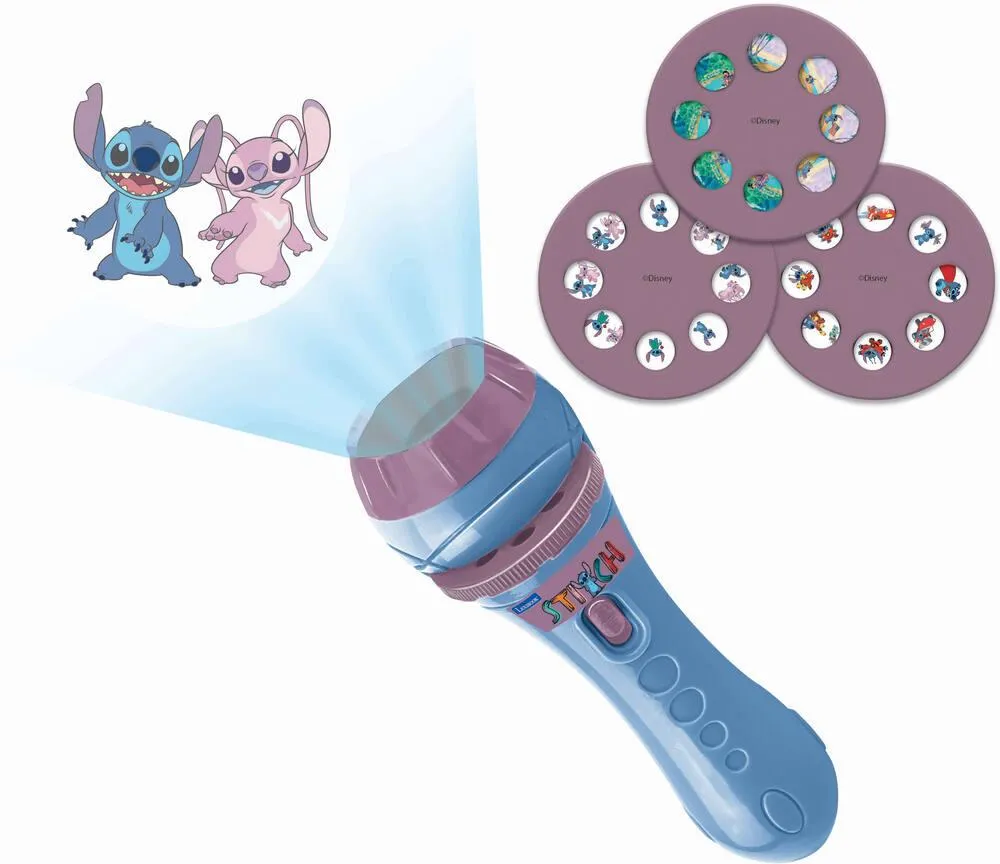 DISNEY STITCH - PROJECTEUR A HISTOIRES LAMPE TORCHE