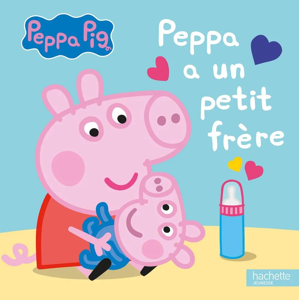 PEPPA PIG - LIVRE - PEPPA A UN PETIT FRERE