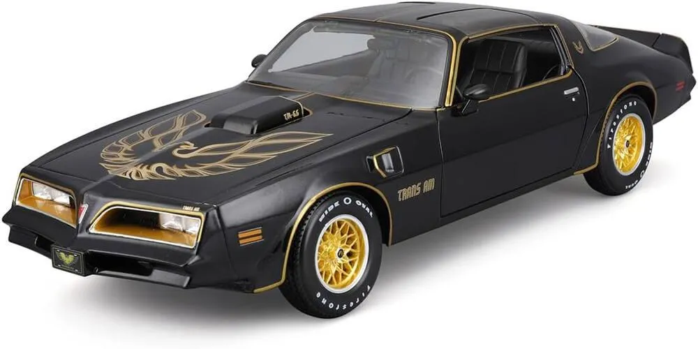 1/18 PONTIAC 1978 FIREBIRD TRANS AM - NOIRE