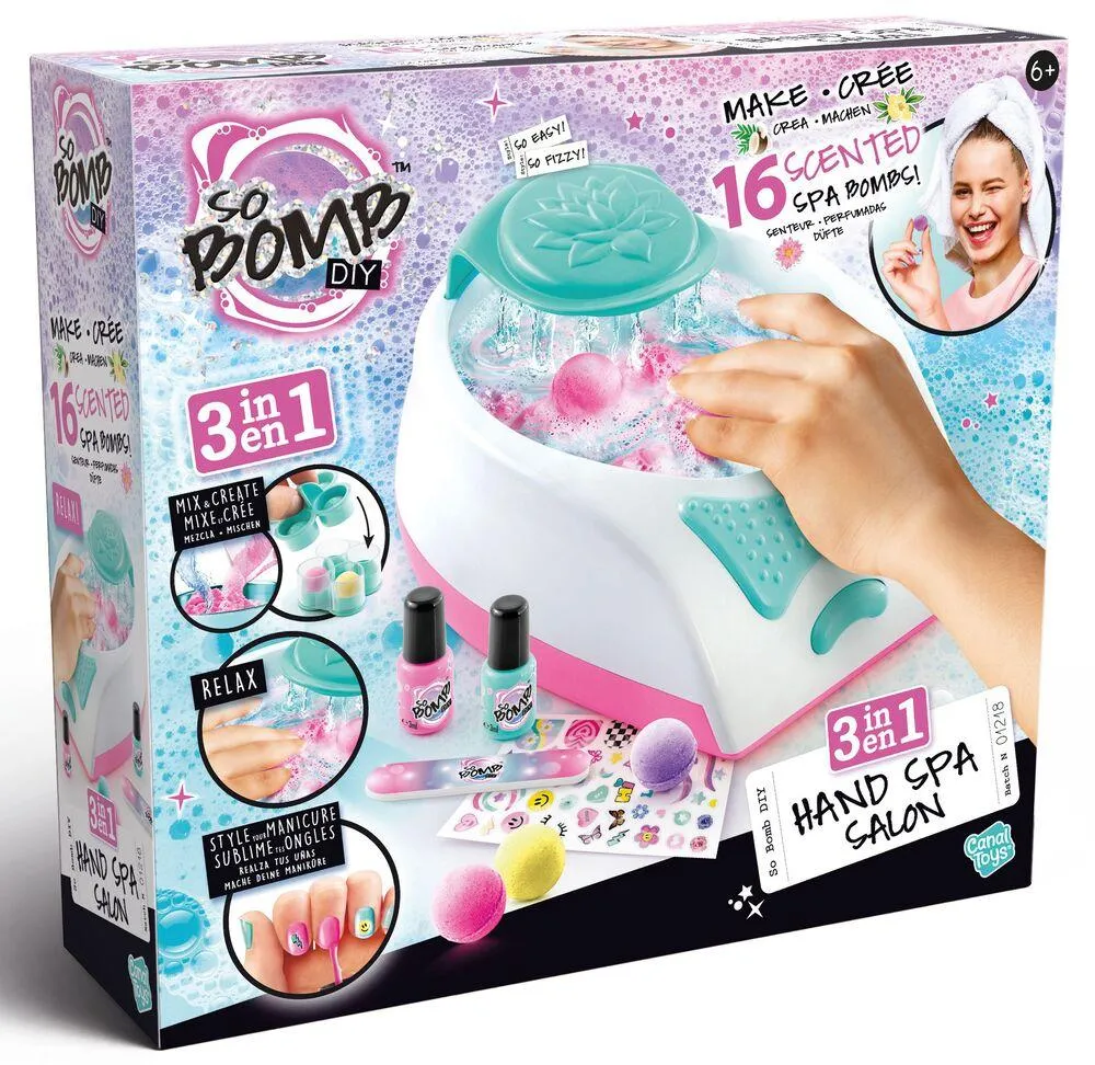 SALON DE SPA POUR LES MAINS 3 EN 1