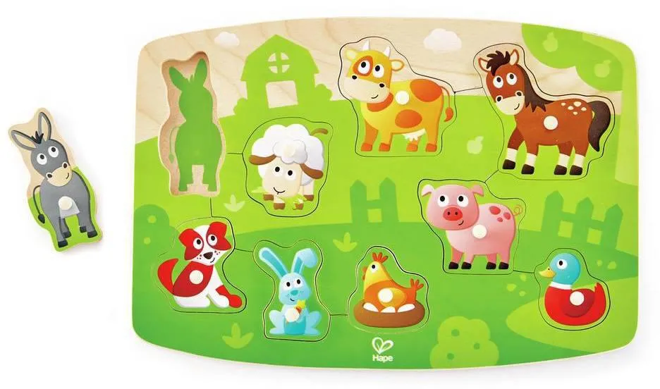 PUZZLE A BOUTONS A LA FERME