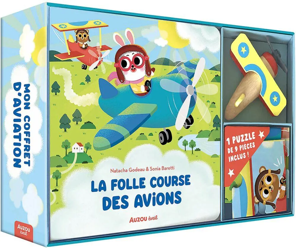 MON COFFRET D'AVIATION - LA FOLLE COURSE DES AVIONS
