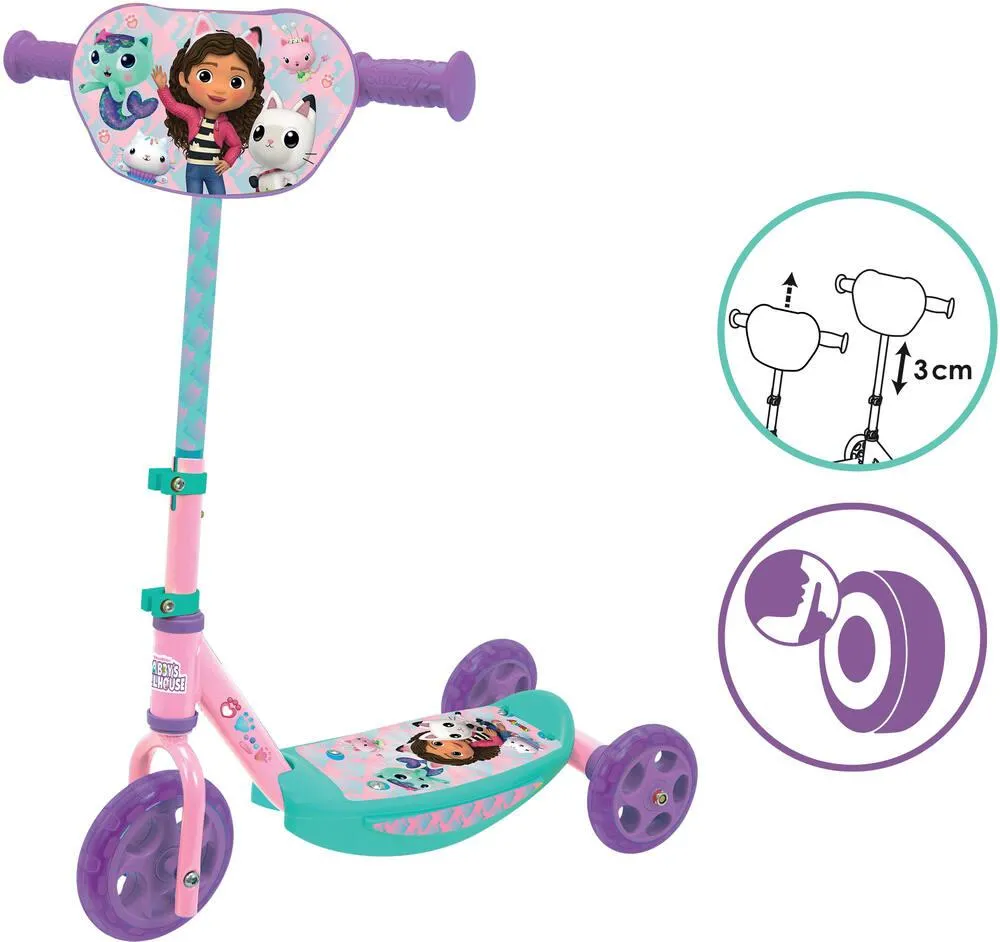 GABBY ET LA MAISON MAGIQUE - PATINETTE 3R