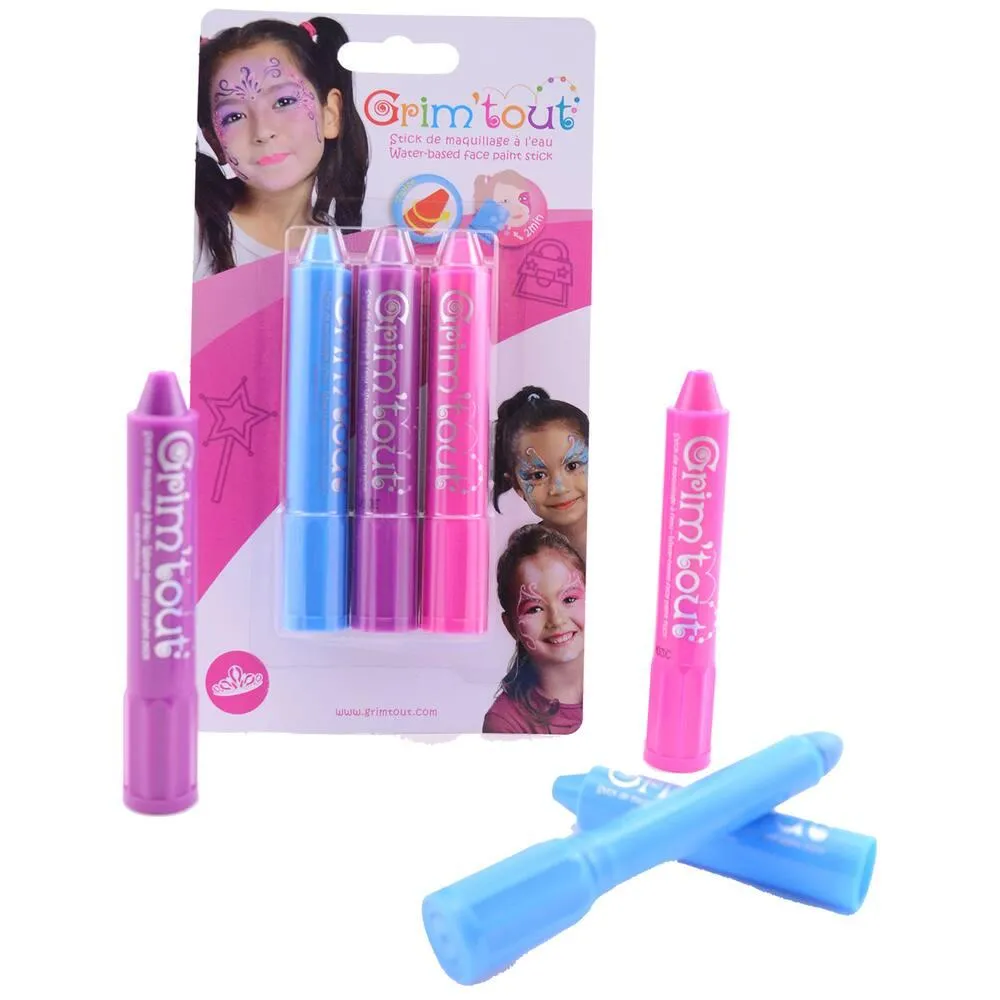 3 STICKS DE MAQUILLAGE PRINCESSE GRIMTOUT