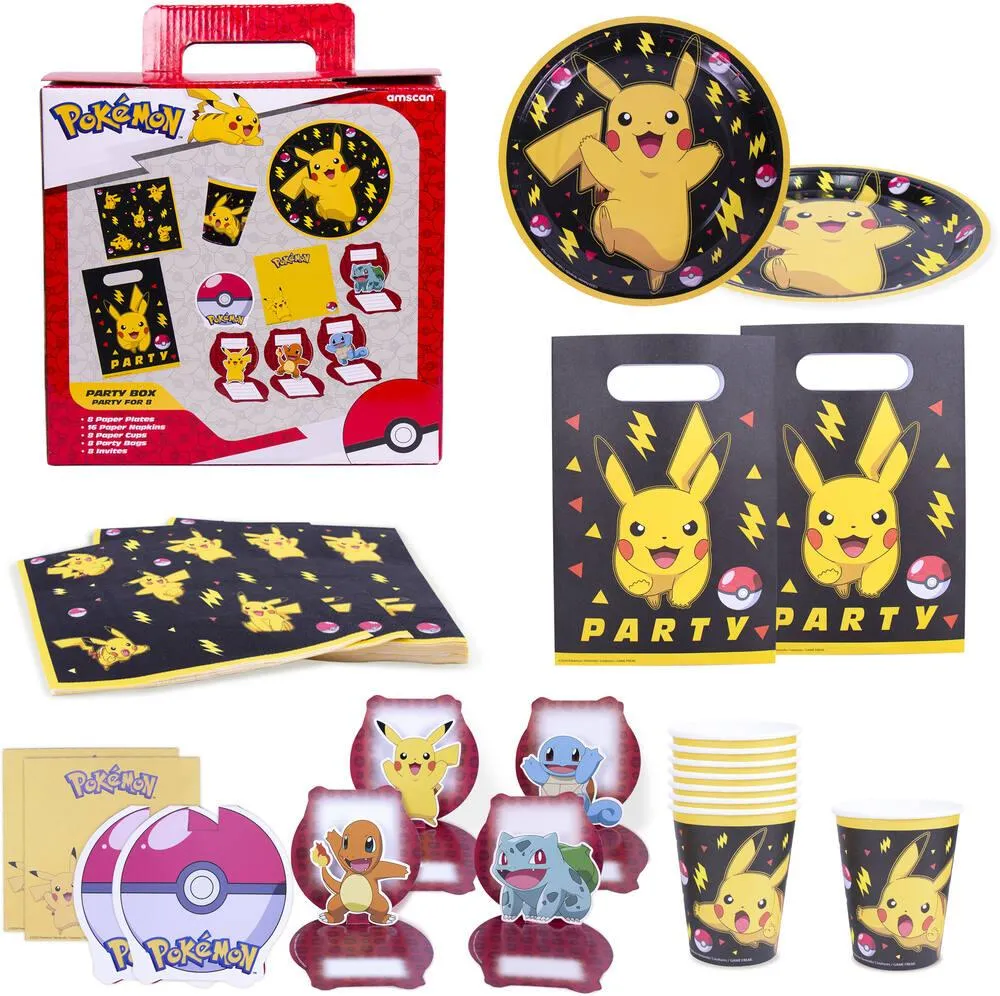 POKEMON - KIT DE FETE 8 PERSONNES
