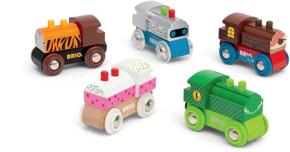 BRIO 63384100 LOMOTIVES EN BOIS