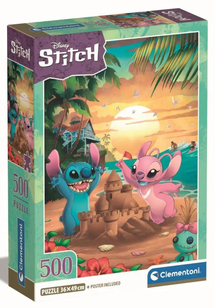 STITCH - PUZZLE COMPACT 500 PIECES