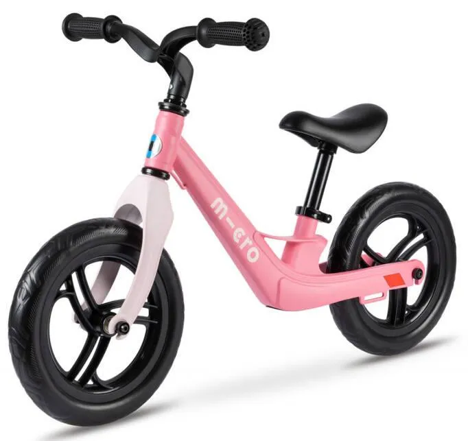 MICRO BALANCE BIKE LITE ROSE PALE - CADRE MAGNESIUM ET ROUES EVA