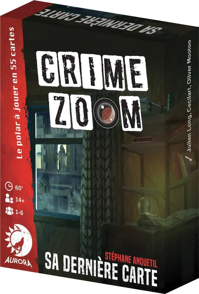 CRIME ZOOM  - SA DERNIERE CARTE