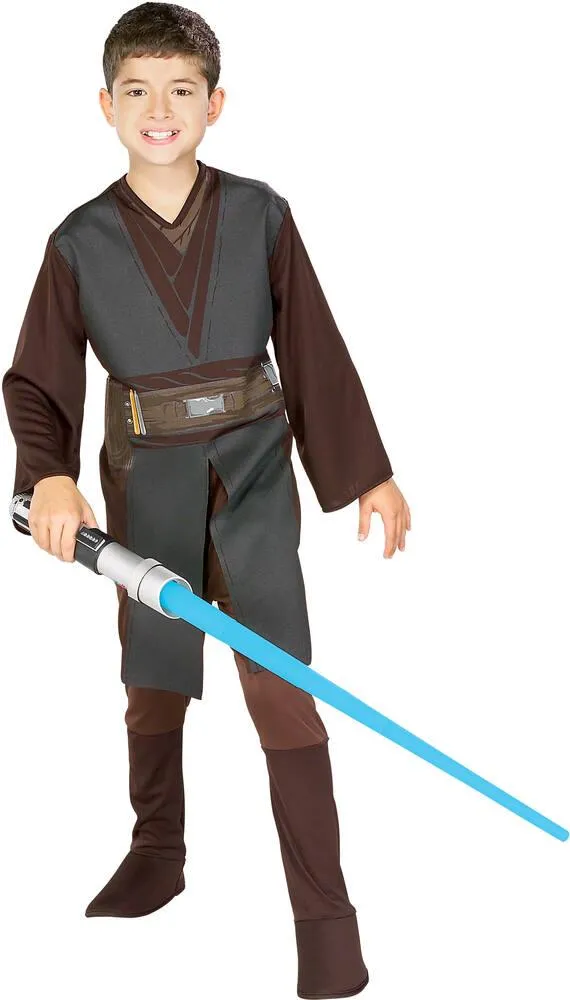 DEGUISEMENT ANNAKIN SKYWALKER AVEC SABRE LASER TAILLE L 7-8 ANS
