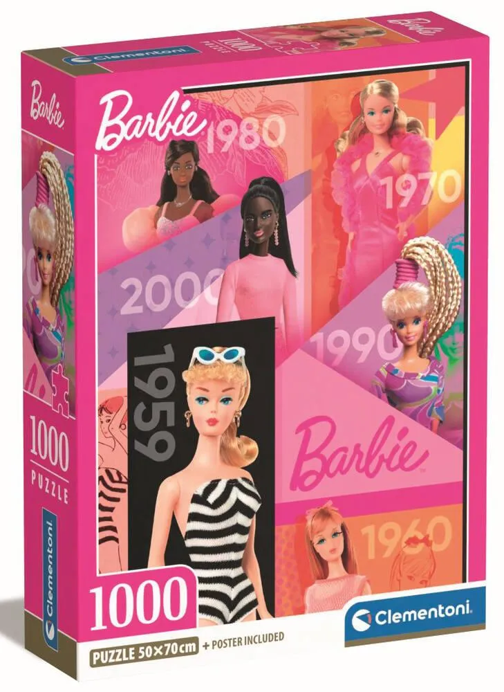 BARBIE - PUZZLE COMPACT 1000 PIECES