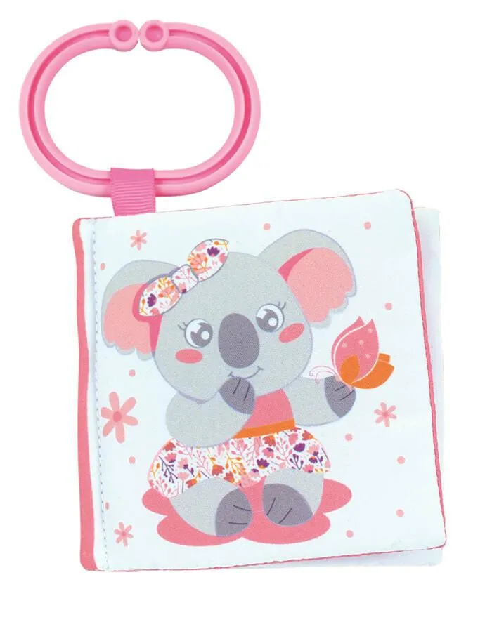 CALLY MIMI KOALA LIVRE TISSU AVEC ACTIVITES : 10CM