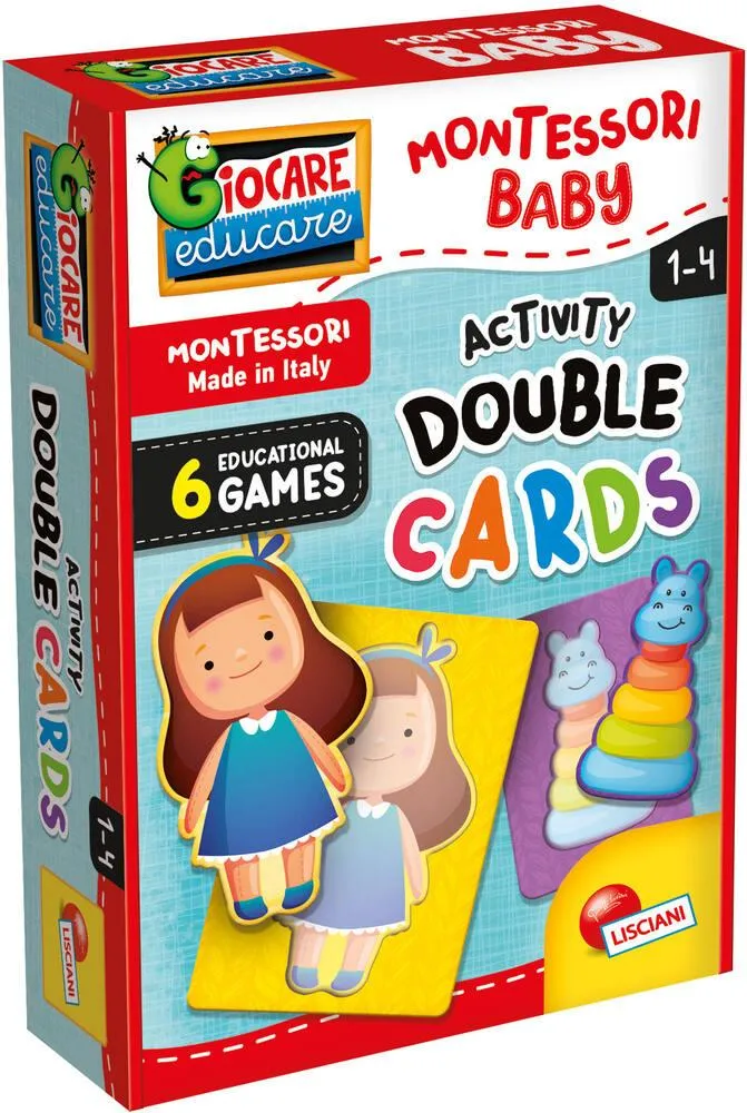 MONTESSORI BABY ACTIVITY DOUBLE CARDS