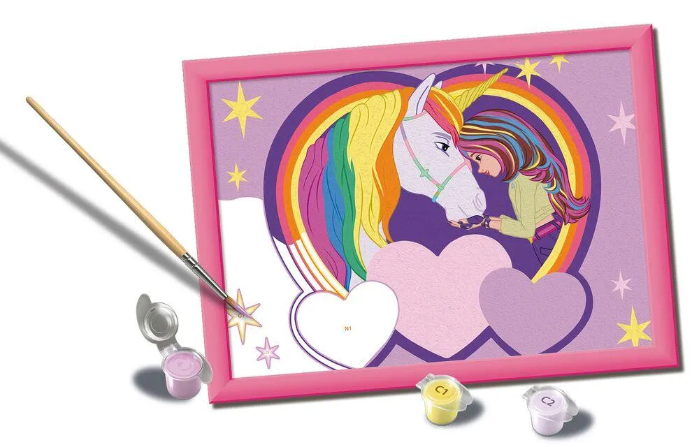 L'ECOLE DES LICORNES  - SOPHIA ET WILDSTAR - CREART KIDS - 18X24CM