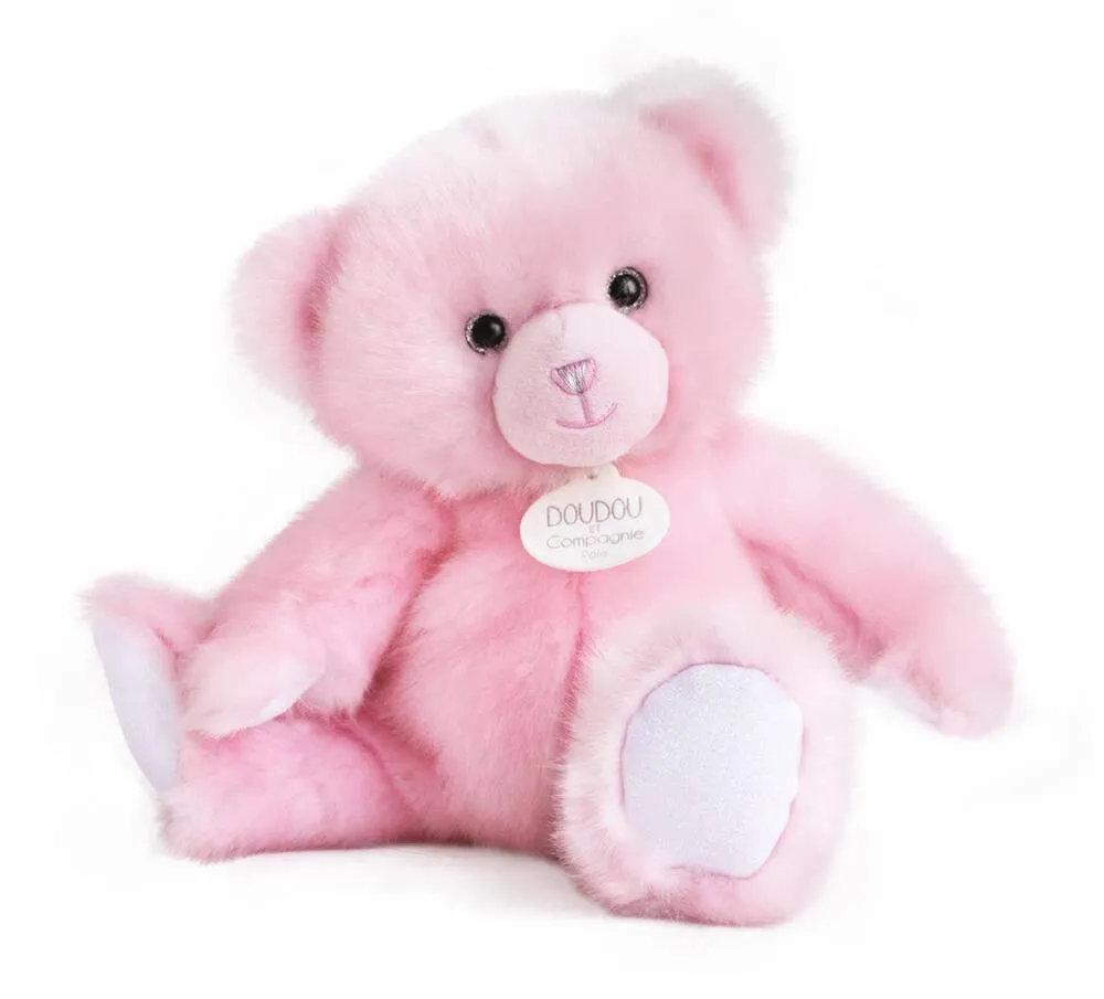 PELUCHE - OURS COLLECTION ROSE SORBET 30CM