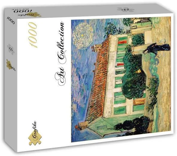 VINCENT VAN GOGH - LA MAISON BLANCHE, LA NUIT, 1890