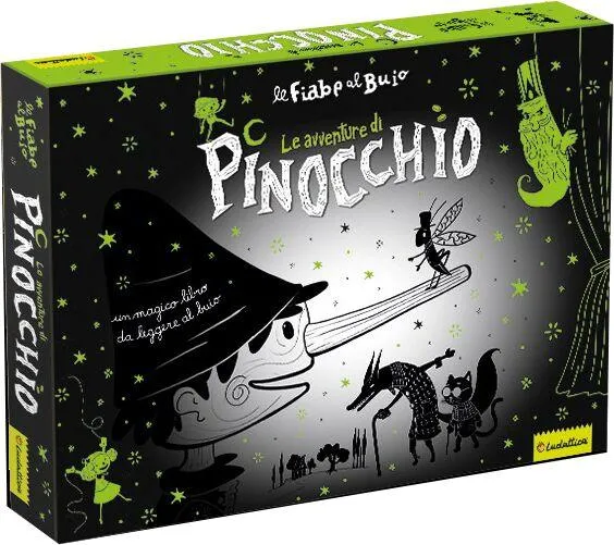 LES AVENTURES DE PINOCCHIO - LIVRE A LIRE DANS LE NOIR