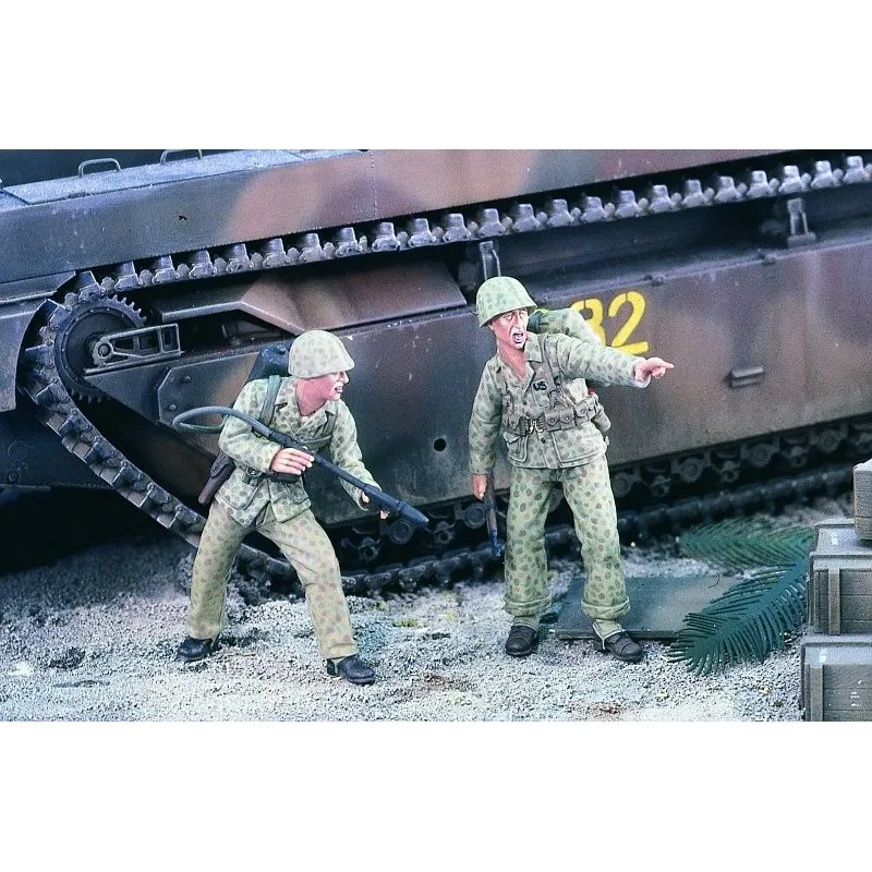 Équipe de marines lance-flammes. VERLINDEN PRODUCTIONS 1982