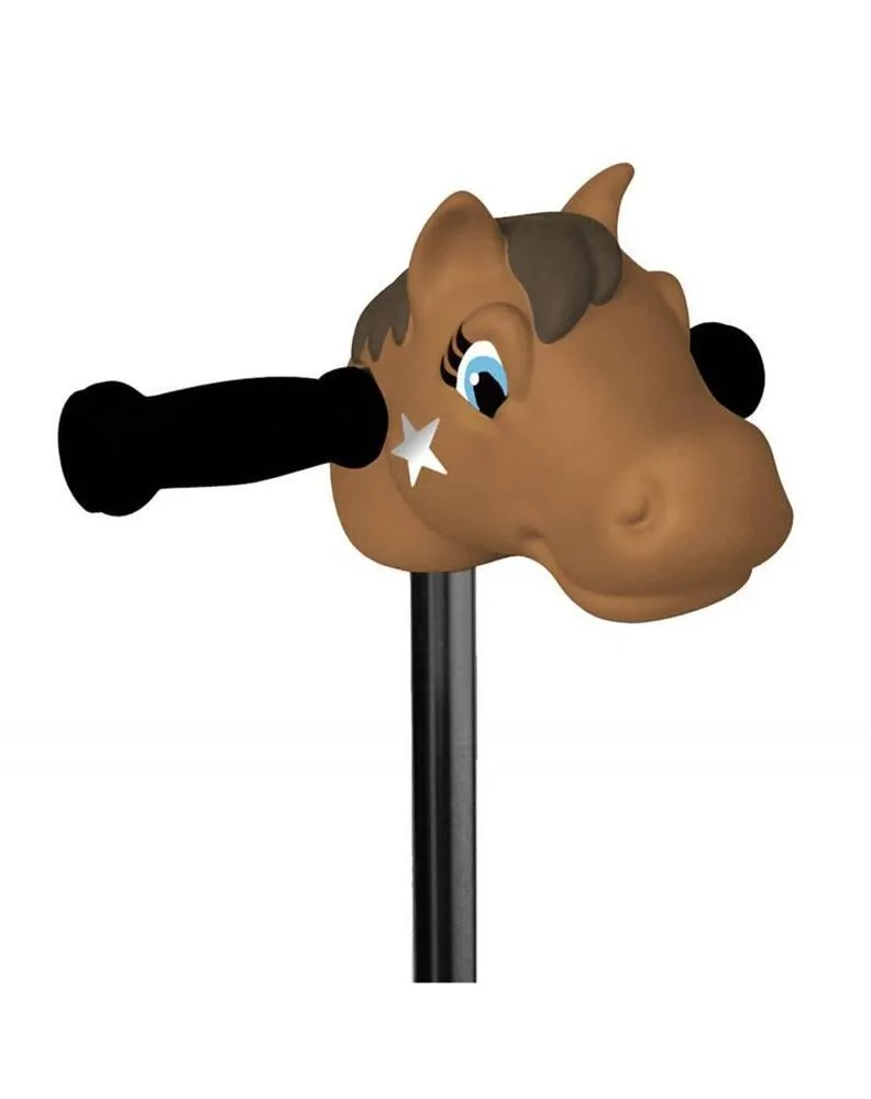 TETE DE PONEY - MARRON