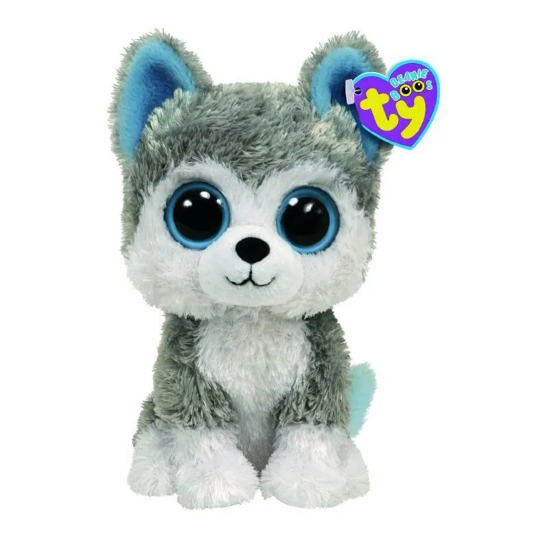 PELUCHE SLUSH LE CHIEN 15 CM BEANIE BOO'S