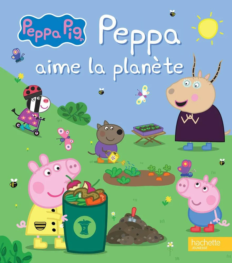 PEPPA PIG - LIVRE - PEPPA AIME LA PLANETE