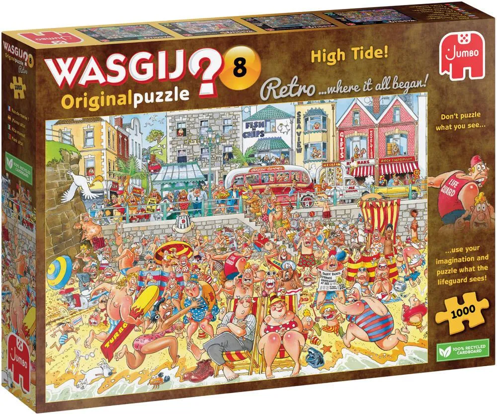 1000 - WASGIJ RETRO ORIGINAL 8 - RAZ DE MAREE