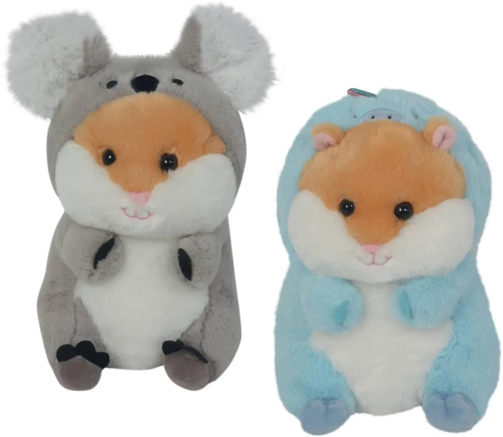 PELUCHE HAMSTER DEGUISE 24 CM
