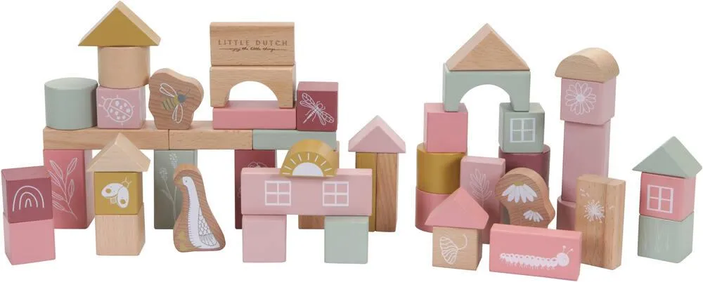 BLOCS EN BOIS (TONNEAU) - PINK -