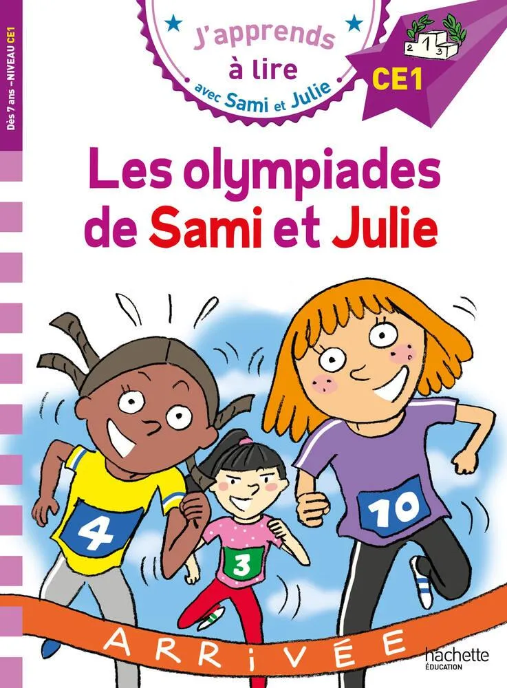 LIVRE SAMI ET JULIE CE1 - LES OLYMPIADES DE SAMI ET JULIE